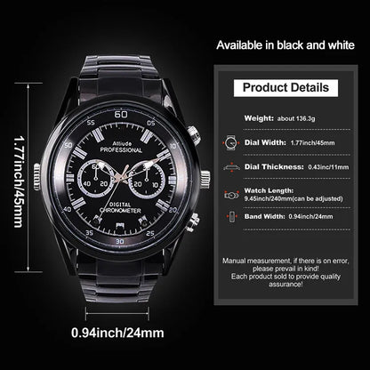 Matel Spy Watch Camera 1080P HD Mini Camera Portable Watch