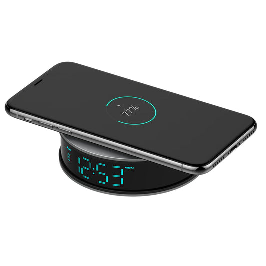 Alarm Clock + 15W Fast Wireless Charger