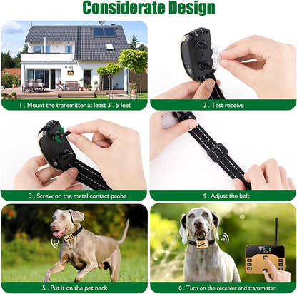Invisible Dog Fence Wireless Boundary Containment System