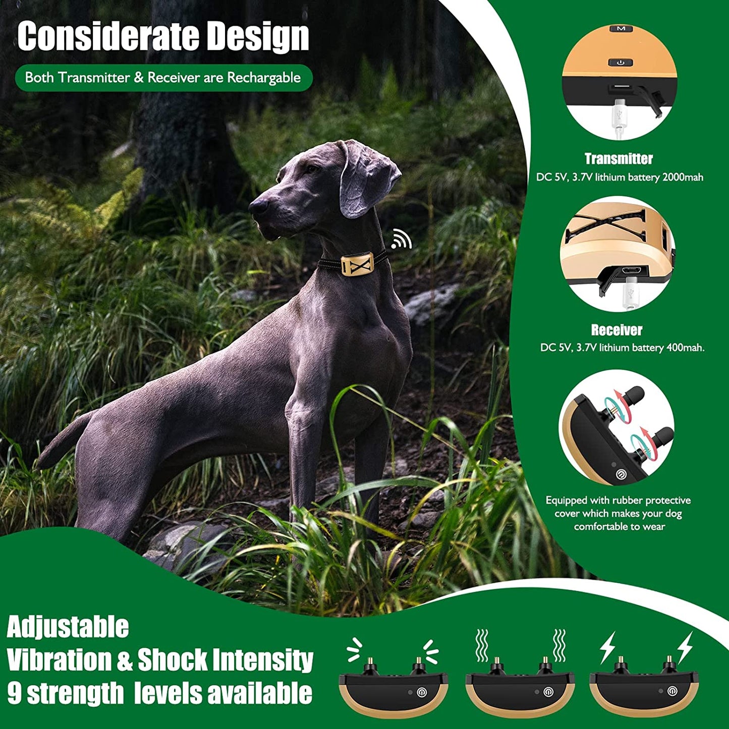 Invisible Dog Fence Wireless Boundary Containment System