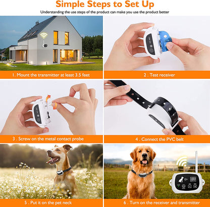 Wireless Dog Fence Wireless Dog Boundary Containment System