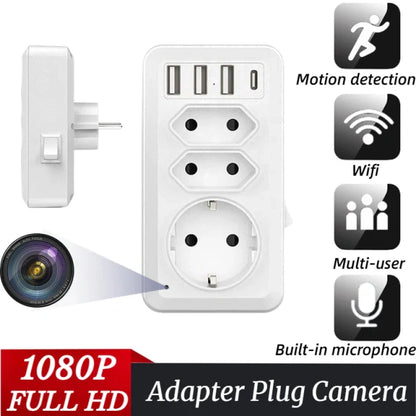 EU Plug Standard USB Sockets Adapter Camera