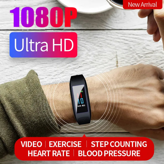 1080P HD Mini Camera Bracelet Body Cam Video Photo Audio