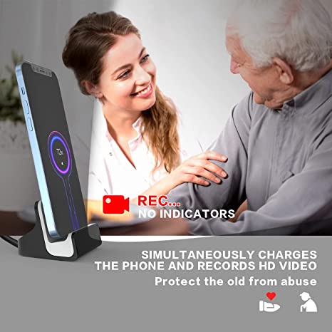 Phone Charger with 1080P Hidden Spy Camera