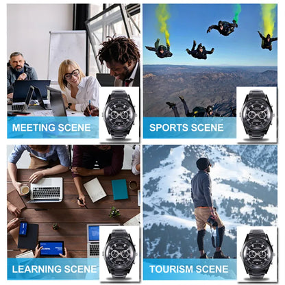 Matel Spy Watch Camera 1080P HD Mini Camera Portable Watch