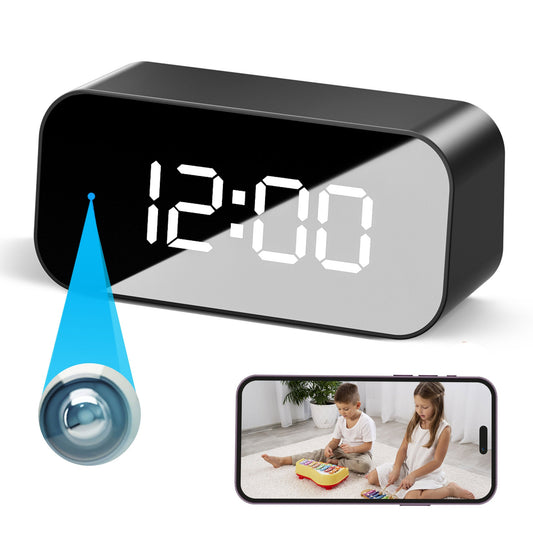 Hidden Camera Clock - 4K & 1080p Clock Secret Camera With IR CUT